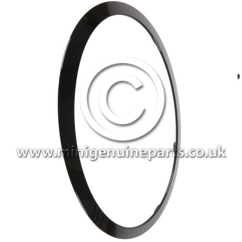 F56 Blackline Headlight Ring - Left