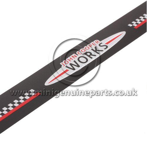 JCW Door Sill Entry Trim with Adhesive Strip F56 only