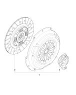 Clutch Drive Plate, Diaphragm and Release Bearing Plate - 200mm - R50 One/Cooper upto July 2004